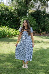 Smith & Quinn Rosalie Dress in Cornflower Parlour