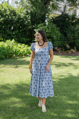 Smith & Quinn Rosalie Dress in Cornflower Parlour