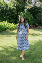 Smith & Quinn Miller Dress in Cornflower Parlour