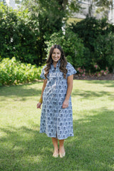 Smith & Quinn Miller Dress in Cornflower Parlour