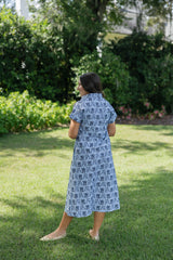 Smith & Quinn Miller Dress in Cornflower Parlour