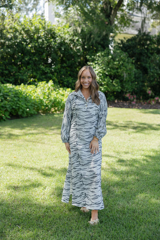 Jade Melody Tam Brown Wrap Maxi Dress