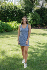 Smith & Quinn Campbell Dress in Navy Gingham