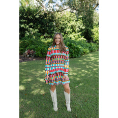 8-28-boutique:Karlie Clothes,Karlie Striped Drop Waist Long Sleeve Shirt Dress,Dress