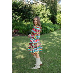 8-28-boutique:Karlie Clothes,Karlie Striped Drop Waist Long Sleeve Shirt Dress,Dress