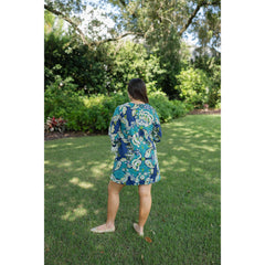 8-28-boutique:TCEC,The Taylor Paisley Print Feather Trim Mini Dress,Dress