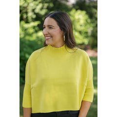 8-28-boutique:Kerisma Knits,Kerisma Knits Aja Seater in Lemon Drop,Sweaters