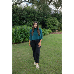 8-28-boutique:Kerisma Knits,Kerisma Knits Aja in Pagoda Teal,Sweaters