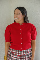 Smith & Quinn Desi Sweater in Cranberry