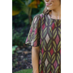 8-28-boutique:TCEC,The Hayley Geo Print Maxi Fringe Maxi Dress,Dress