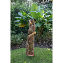 8-28-boutique:TCEC,The Hayley Geo Print Maxi Fringe Maxi Dress,Dress