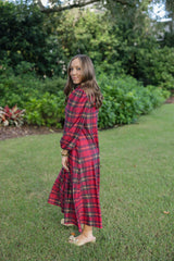 Smith & Quinn Vivian Dress in Cabernet Plaid