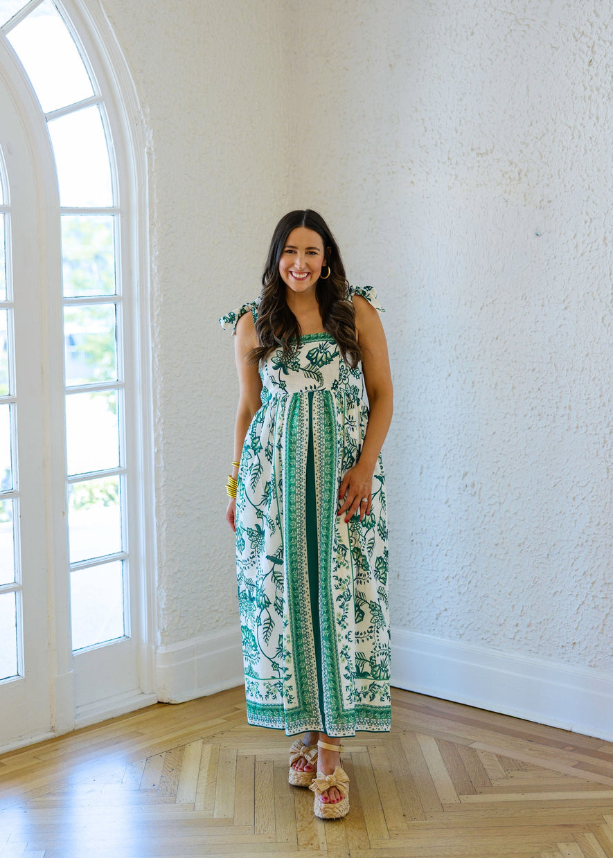 jade green maxi dress Ariana Multiway Maxi Dress Green Jade