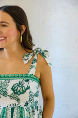 Jade Melody Tam Garden Border Maxi Dress