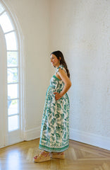 Jade Melody Tam Garden Border Maxi Dress