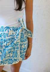 Sincerely Ours Tilly Skirt in Tide Tile