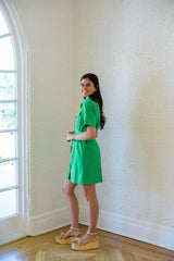 Jade Melody Tam Green Pocket Dress