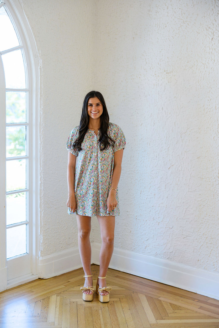 significant other posie midi dress Smith & Quinn Posie Dress in Sorbet Bouquet – 8.28 Boutique