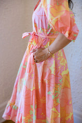 Karlie Floral Pastel Maxi Dress