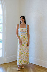 Sincerely Ours Camila Maxi Dress in Seaside scribbles