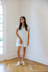 Z-Supply Shellbound Striped Gauze Dress