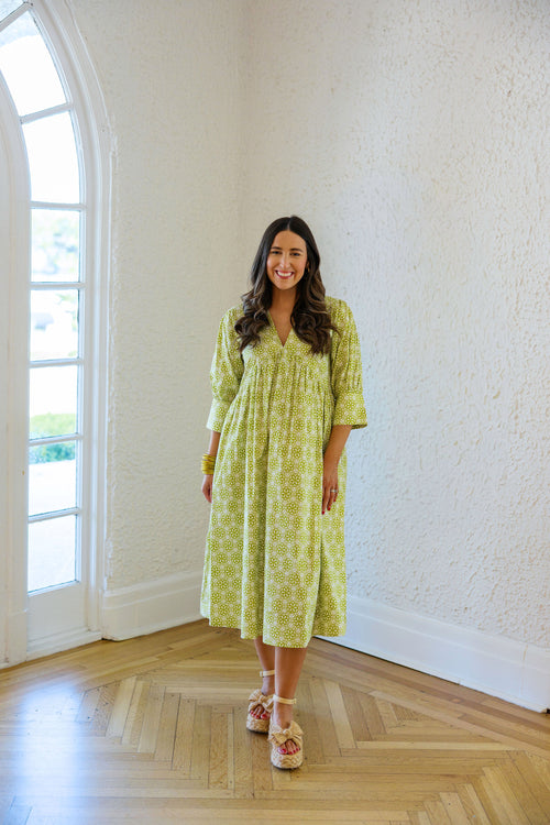 Livro Ingrid Dress in Palm Court