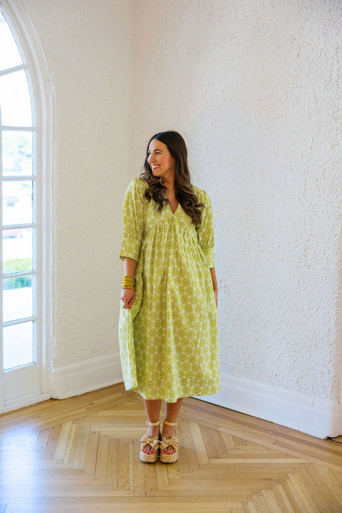 Livro Ingrid Dress in Palm Court
