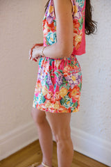 Elizabeth James Jackie Top in Tulip Tapestry