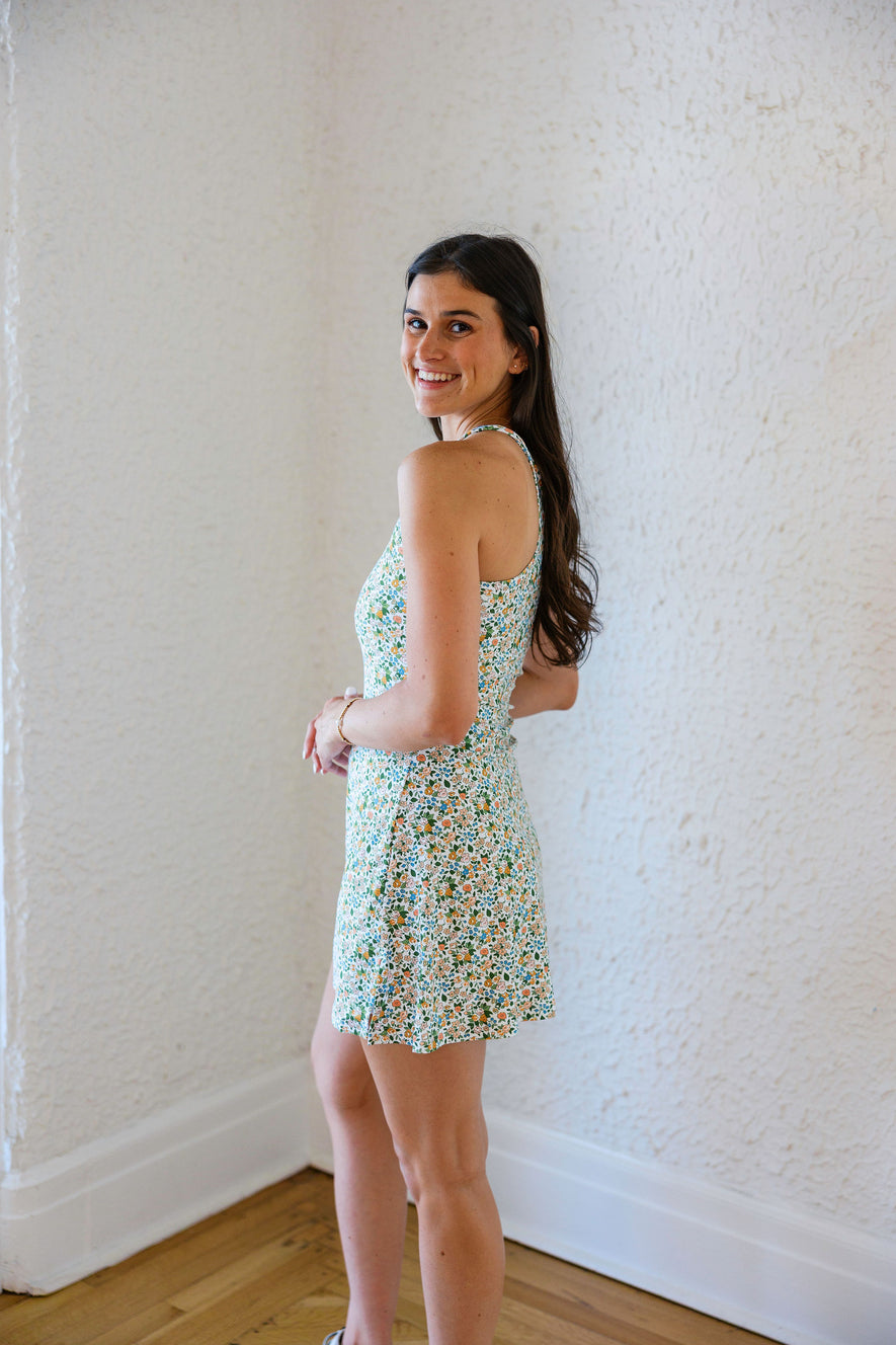 posie floral mini dress Smith & Quinn Campbell Dress in Posie Spritz, M / Posie Spritz