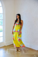 Elizabeth James Annalisa Dress in Tropical Bamboo