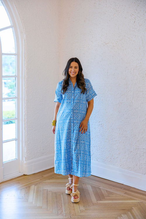 Livro Gibbons Dress in Lanai Tile