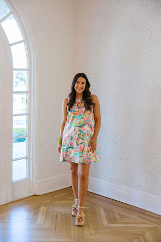 Jade Melody Tam Red Links Column Midi Dress
