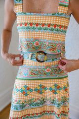 Smith & Quinn Bennet Skirt in Garden Gingham