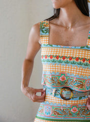 Smith & Quinn Shelly Top in Garden Gingham