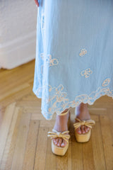 Cleobella Marceline Midi Dress in Glacier Lake