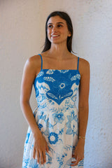 Cleobella Renee Ankle Dress in Celestia Print