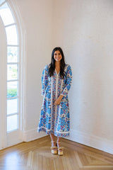 Cleobella Blanche Midi Dress in Fluora