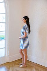 Meet Me in Santorini Sapphire Waves Dress