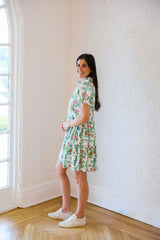 Smith & Quinn Navy Dress in Handkerchief Bloom