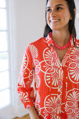 Meet Me in Santorini Festival Medallion Mini Dress