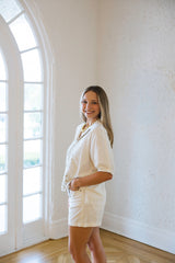 Emily McCarthy Poppy Top in Trellis