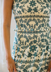 Z-Supply Leya Tera Paisley Maxi Skirt in Everglade