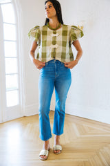 Pistola Lennon High Rise Crop Boot in Hidden Gem