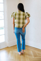 Emily McCarthy Isabella Top in Gingham