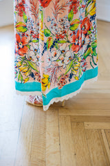 Elizabeth James Annalisa Dress in Vintage Scarf