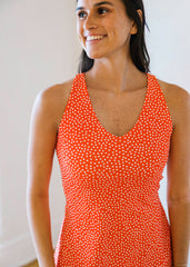 Smith & Quinn Campbell Tomato Dot Dress