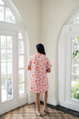 Karlie Linen Beach Shirt Dress