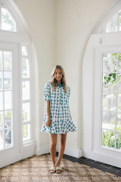 Livro Liv Dress in Beach Sprigs