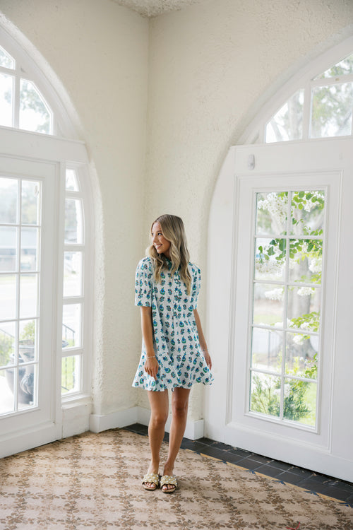 Livro Liv Dress in Beach Sprigs
