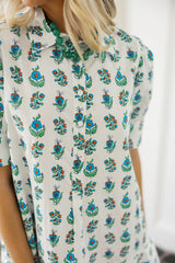 Livro Liv Dress in Beach Sprigs